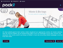 Tablet Screenshot of packit.nl